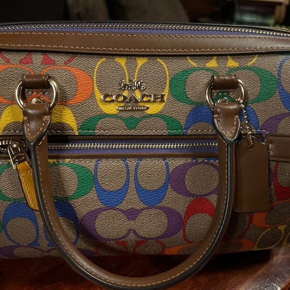 Coach Handbags - Coach 2022 Limited Edition Pride Rowan Satchel style  Handbag